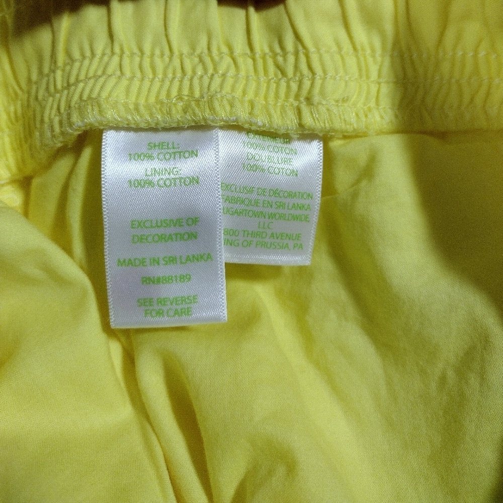 Lilly Pulitzer Katia‎ Embroidered Short Watch Hill Yellow - Picture 9 of 14
